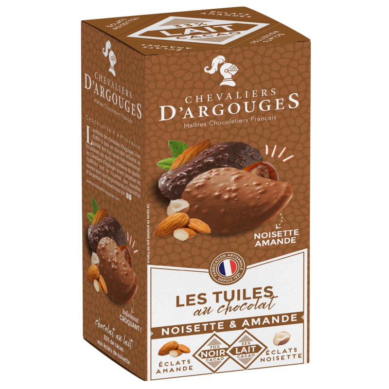 Chocolat noir assortiment LES CHEVALIERS D'ARGOUGES : le ballotin de 185 g  à Prix Carrefour