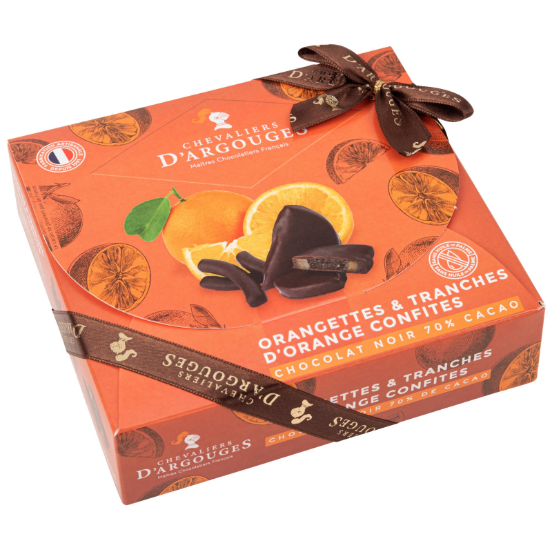 Chocolaterie artisanale Assortiment Orangettes et Tranches d